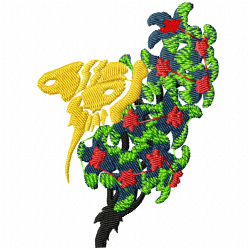 Butterfly Embroidery Design 2